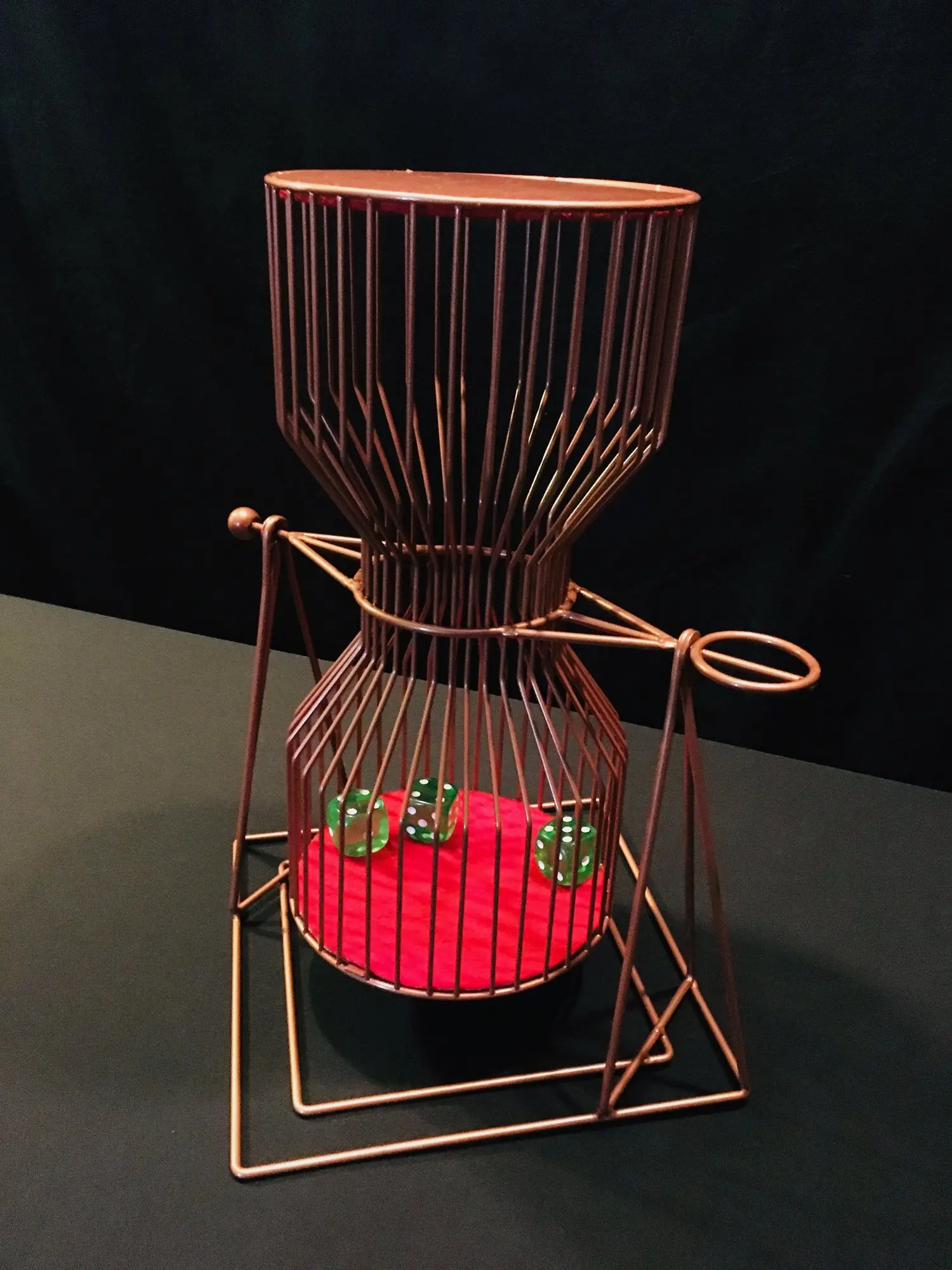 La cage à dés du Chuck a Luck